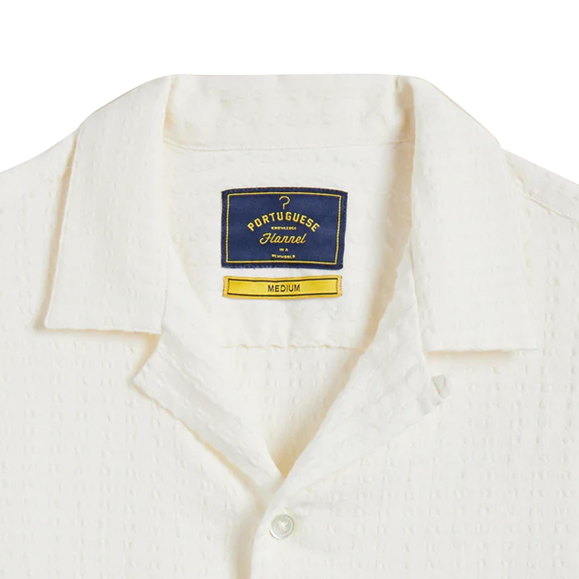 Portuguese Flannel Mondego Shirt - White
