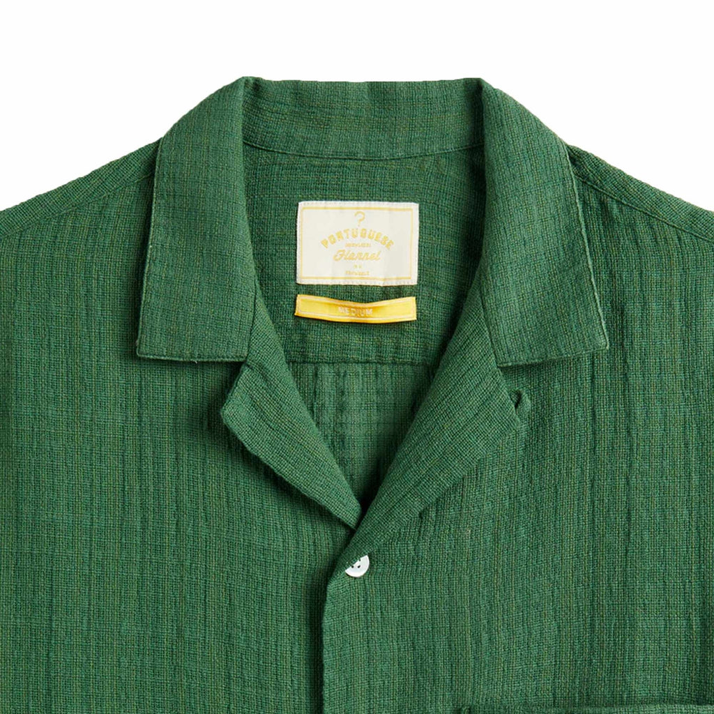 Portuguese Flannel Grain Shirt - Green