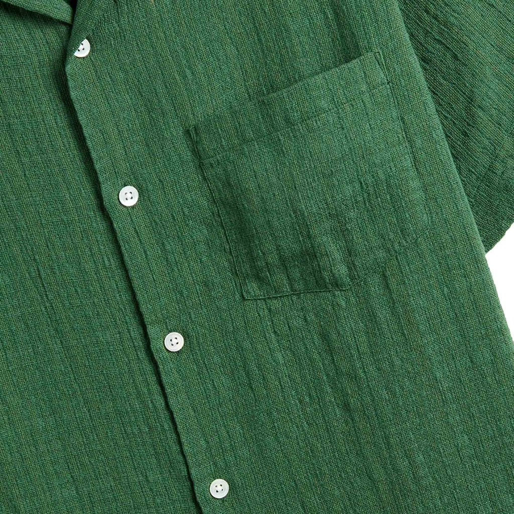 Portuguese Flannel Grain Shirt - Green