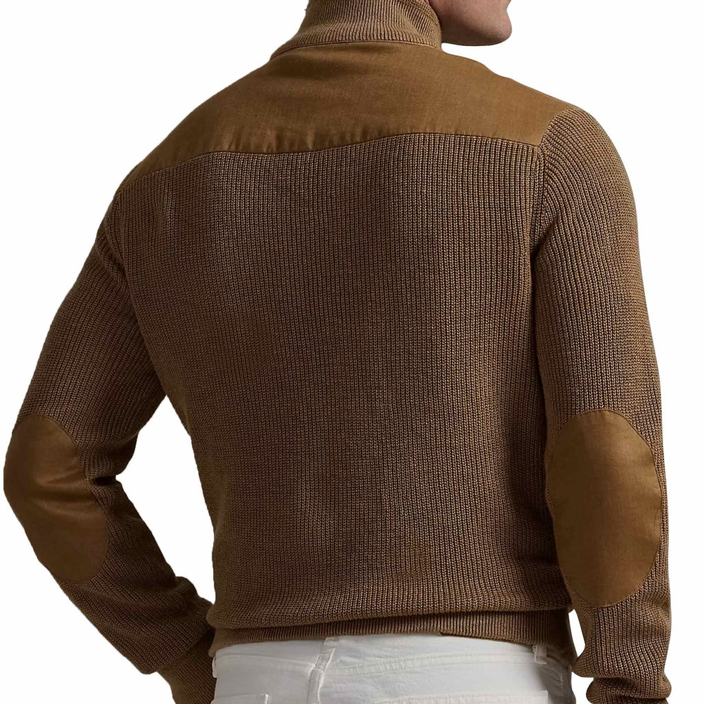 Polo Ralph Lauren Hybrid Linen Cardigan - Brown