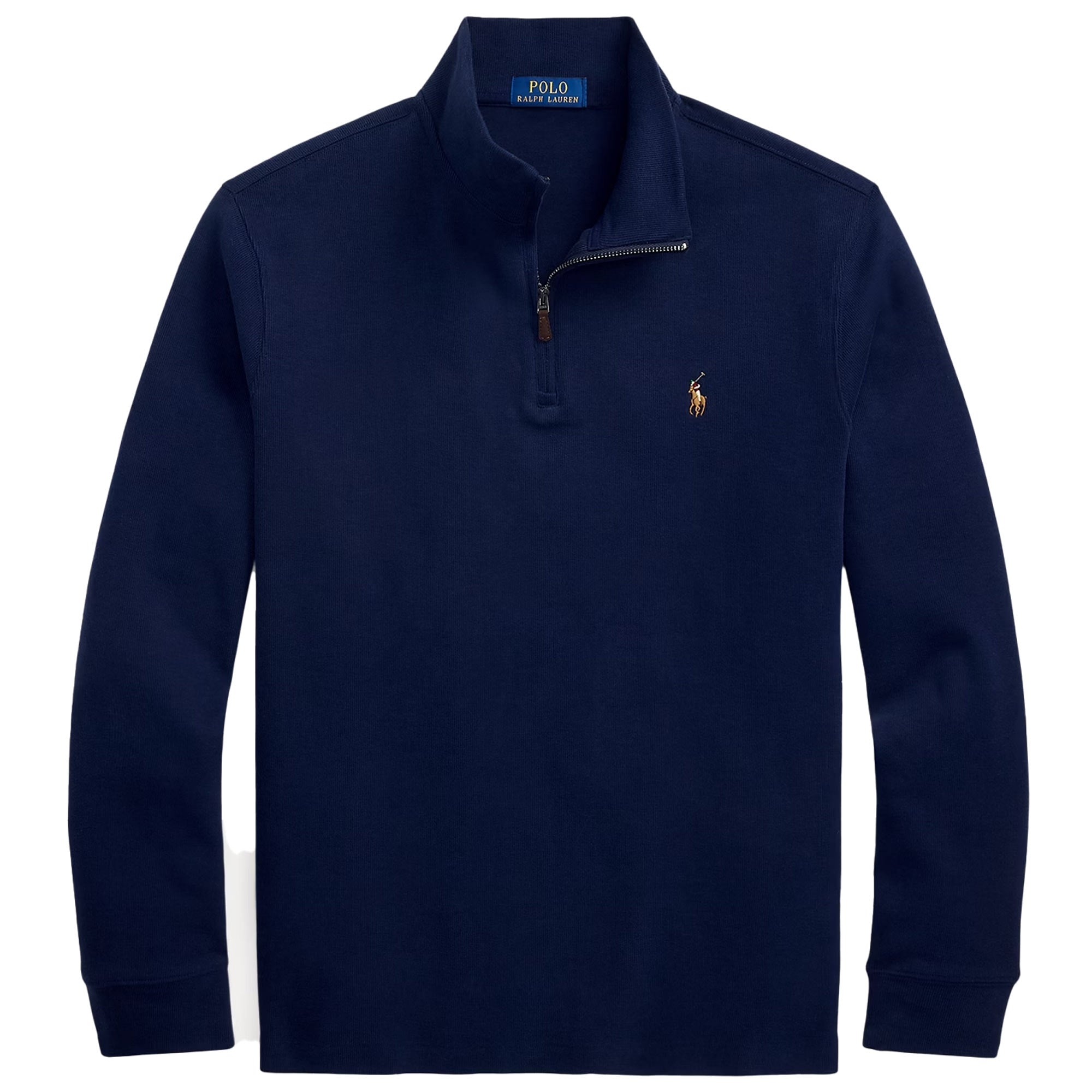 Polo Ralph Lauren Estate-Rib Quarter-Zip Pullover - Cruise Navy