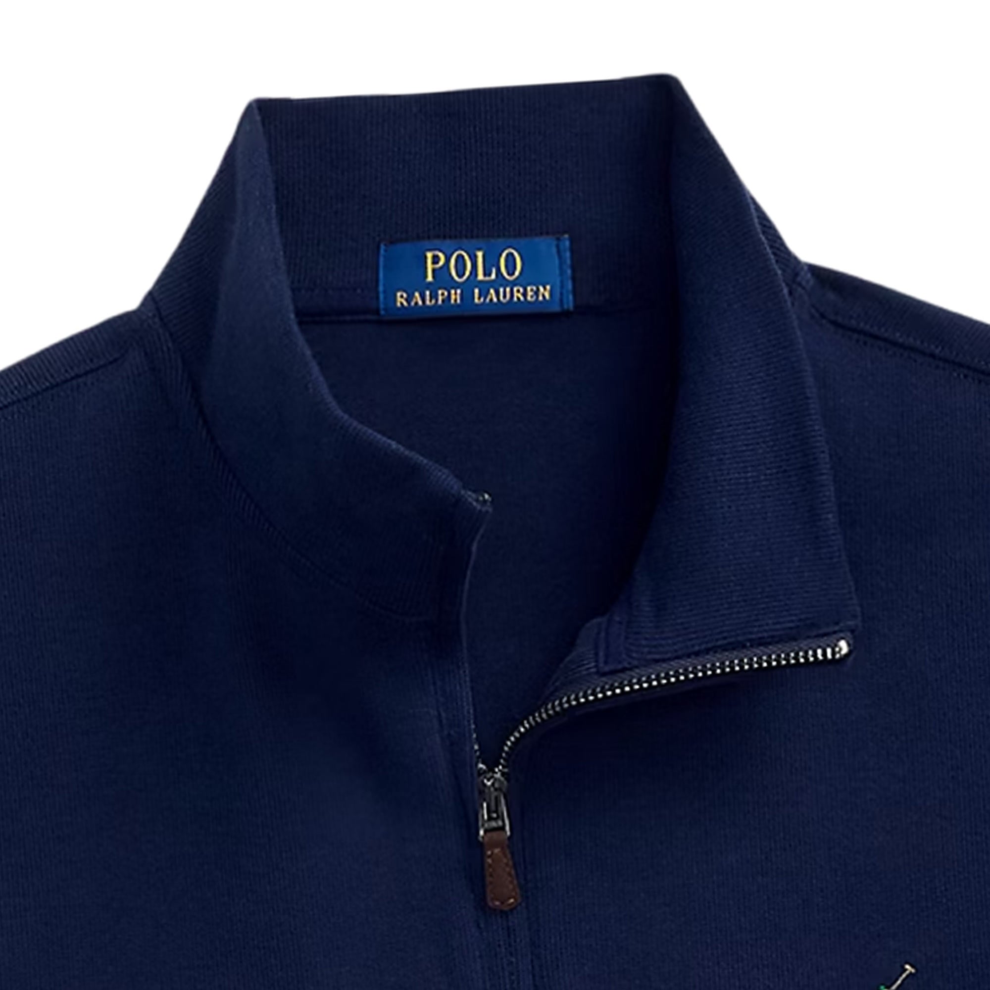Polo Ralph Lauren Estate-Rib Quarter-Zip Pullover - Cruise Navy