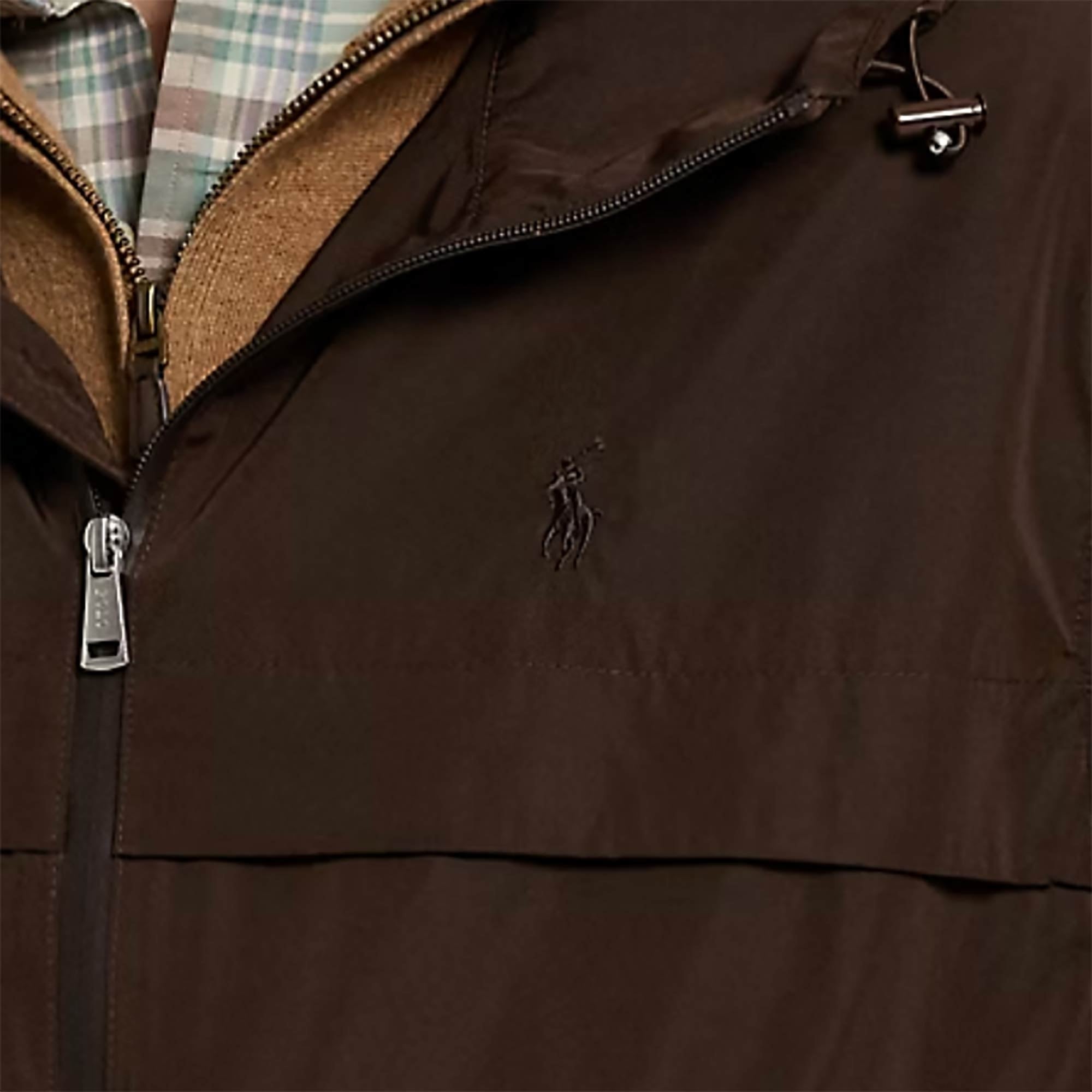 Polo Ralph Lauren Lightweight Hooded Jacket - Nutmeg