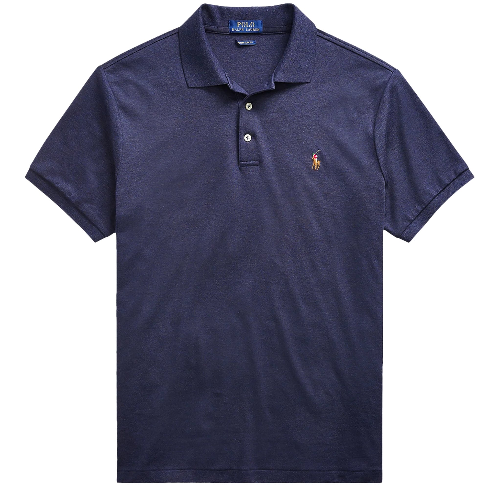 Short Sleeve Polo Shirt - Navy