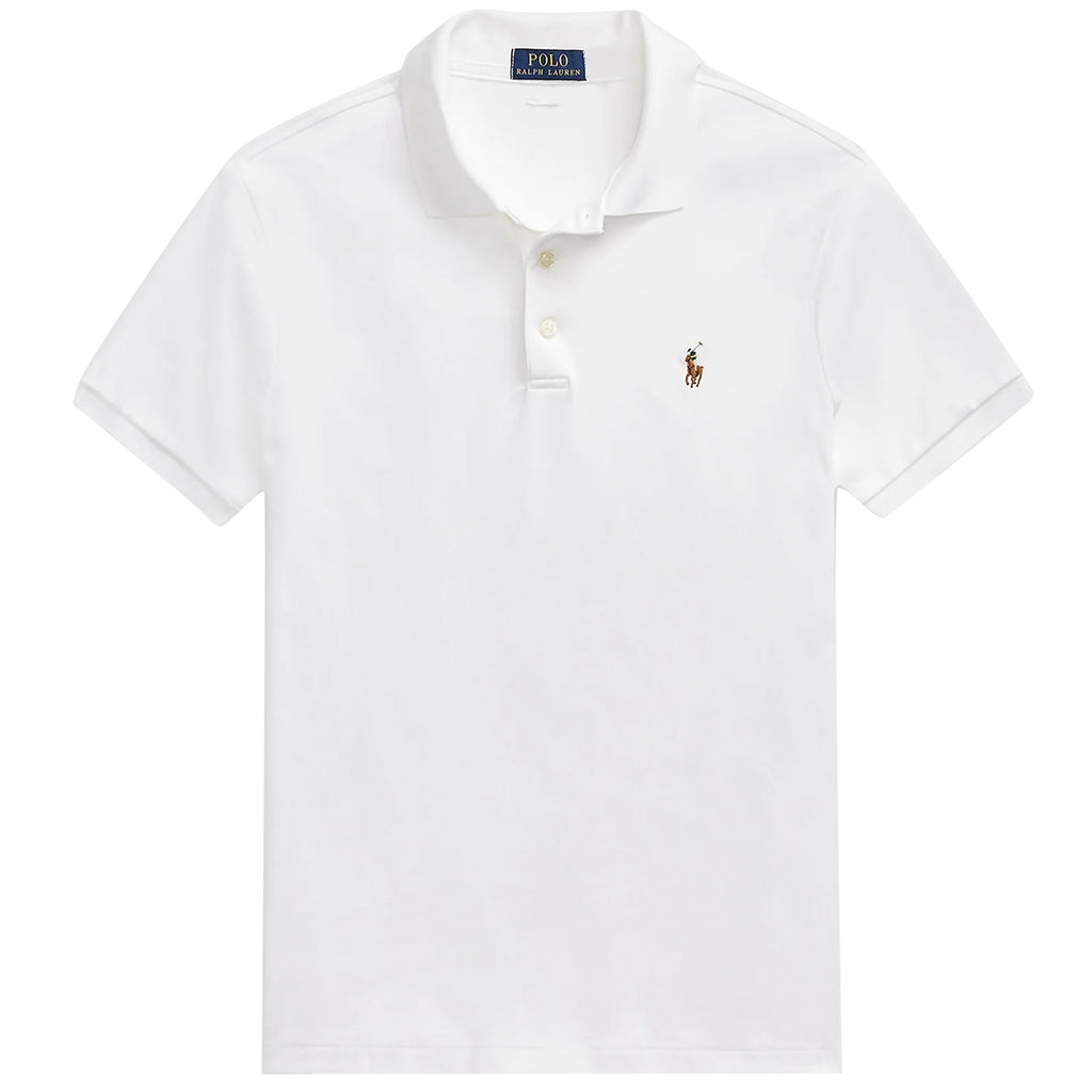 Polo Ralph Lauren Short Sleeve Polo Shirt - White