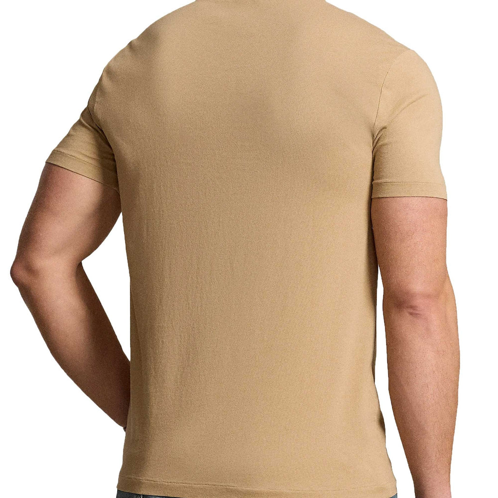 Polo Ralph Lauren Custom Slim Fit T-Shirt - Tan