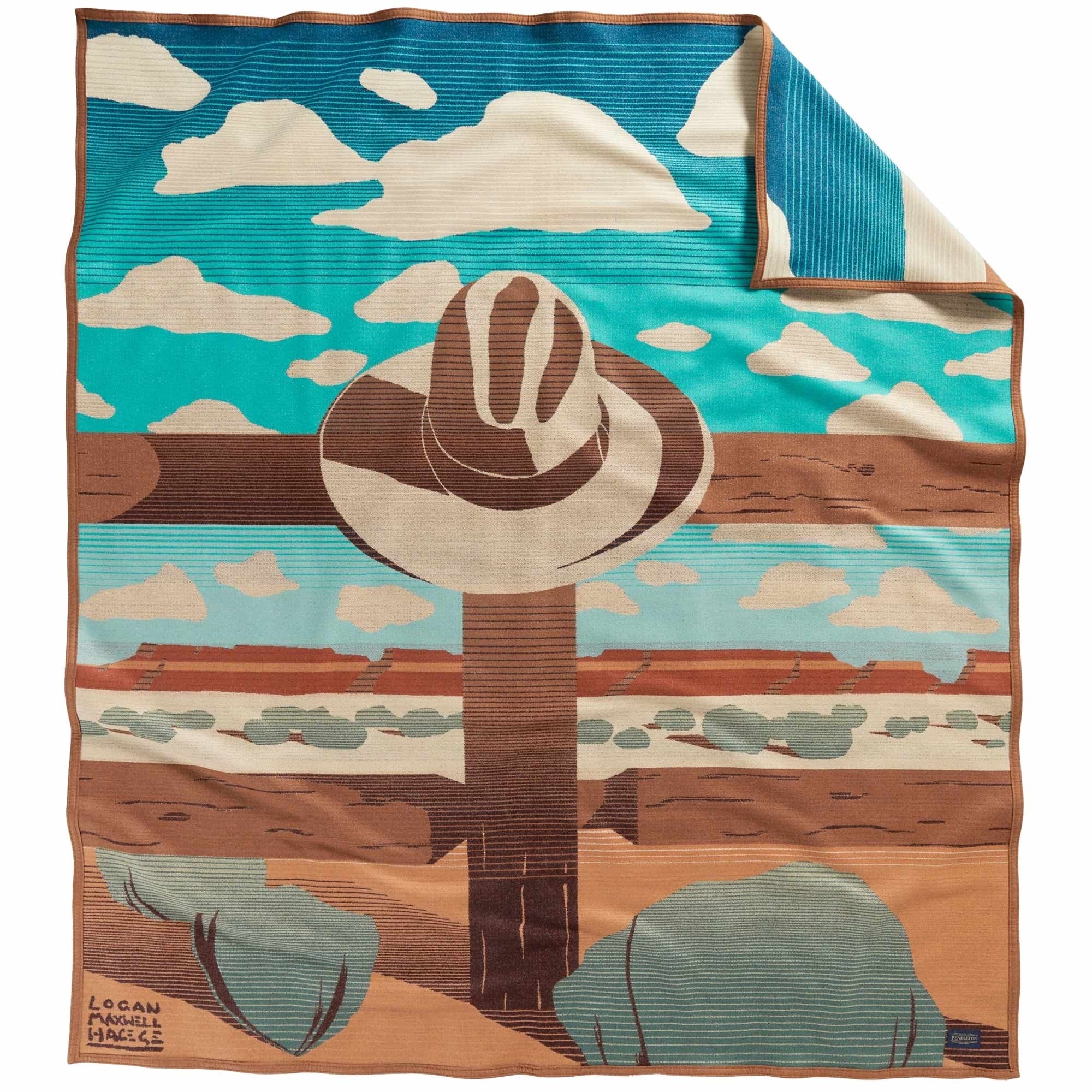 Pendleton Woolen Mills Artist Series Blanket - Resting Place