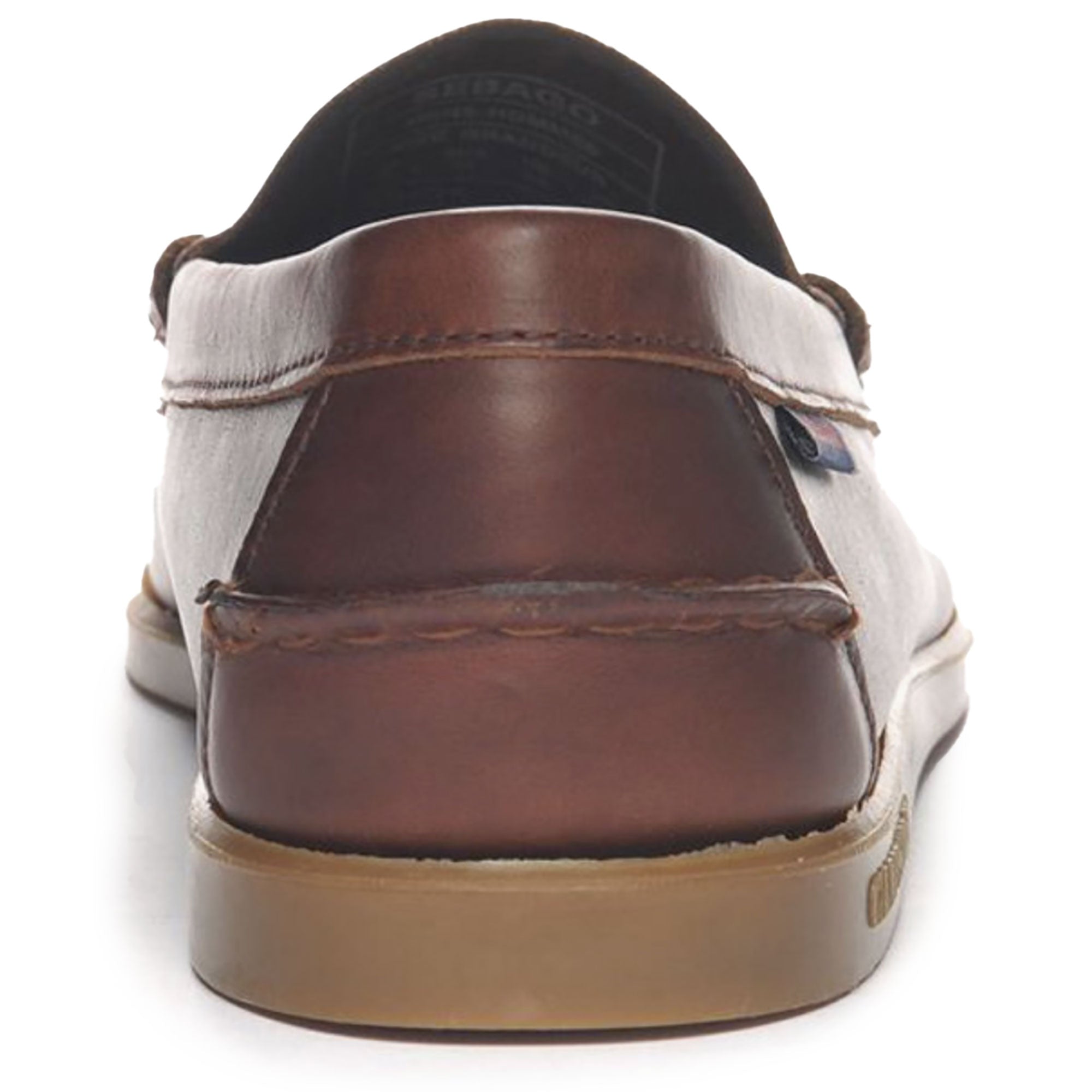 Dolphin Waxed Leather Loafer - Brown Gum