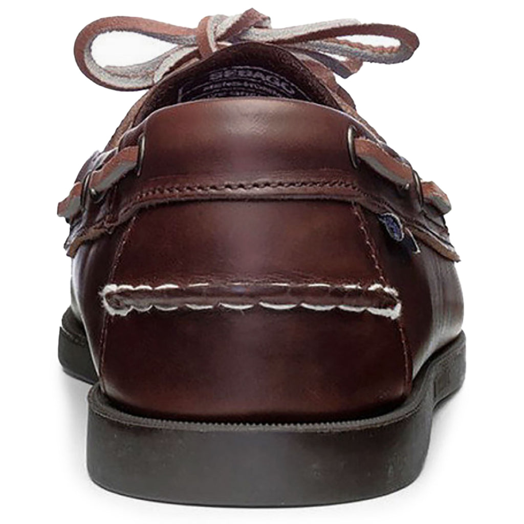 Docksides Portland Leather Boat Shoes - Brown Gum
