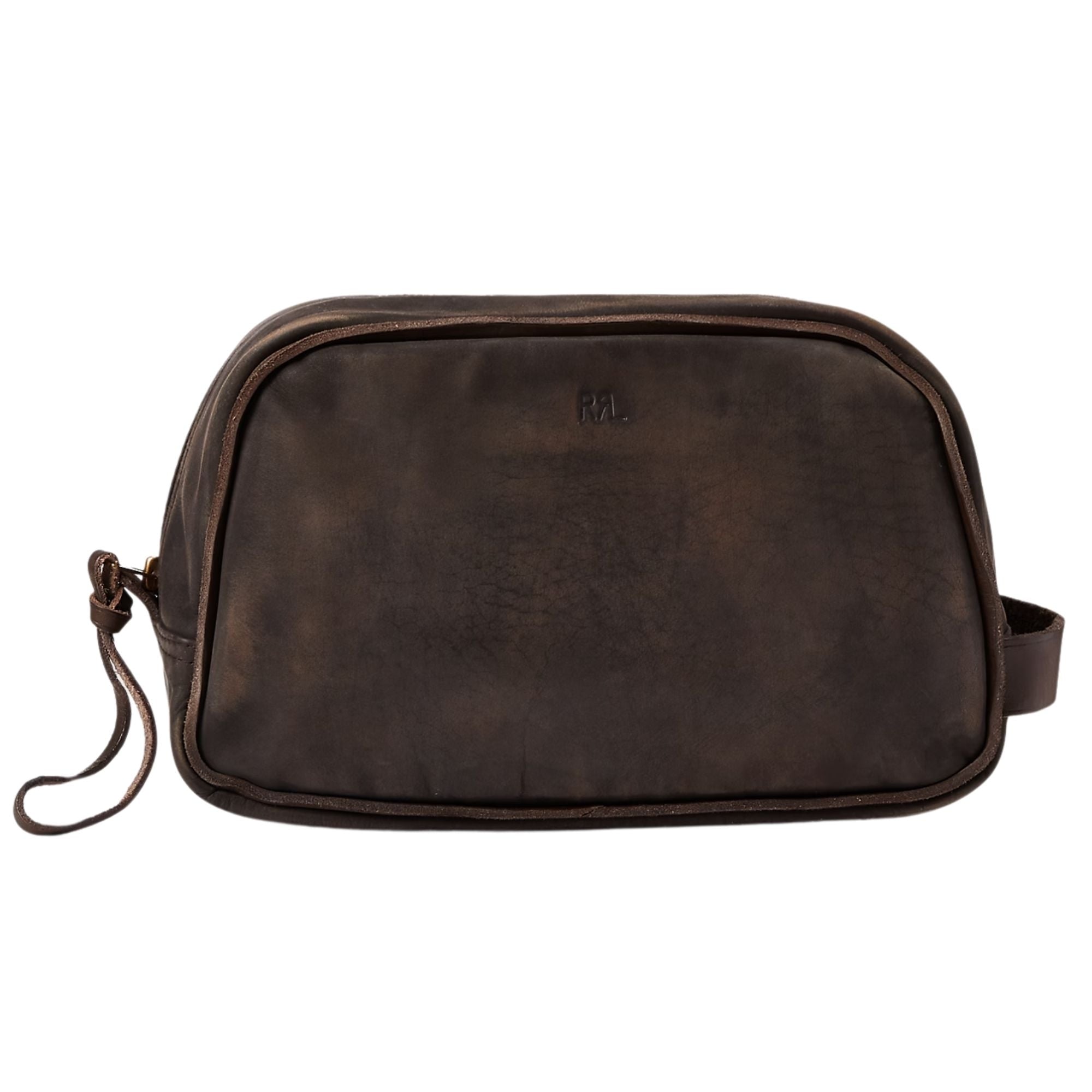RRL by Ralph Lauren Leather Travel Case - Dark Brown