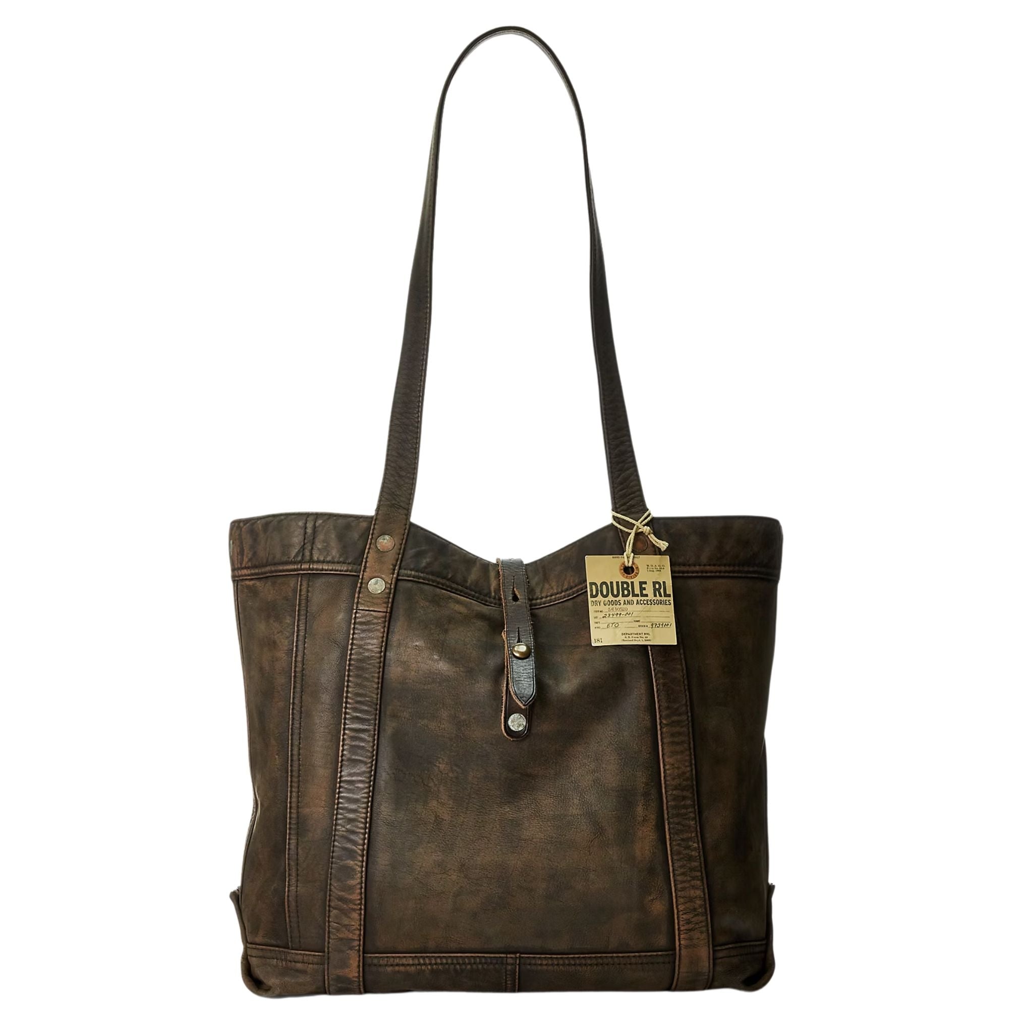 RRL by Ralph Lauren Leather Tote Bag - Brown