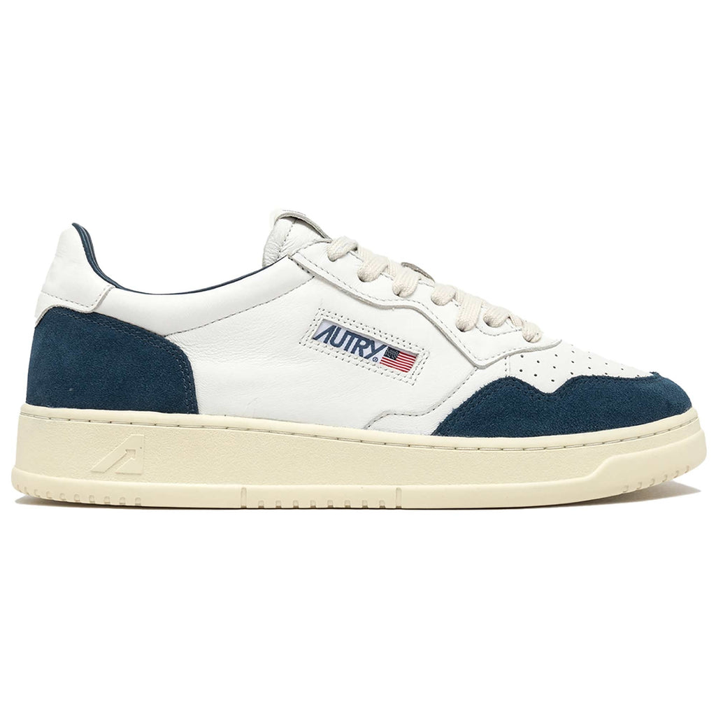 Autry Medalist Low - White Capri