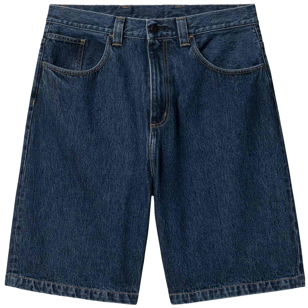 Carhartt WIP Brandon Shorts - Blue Rinsed