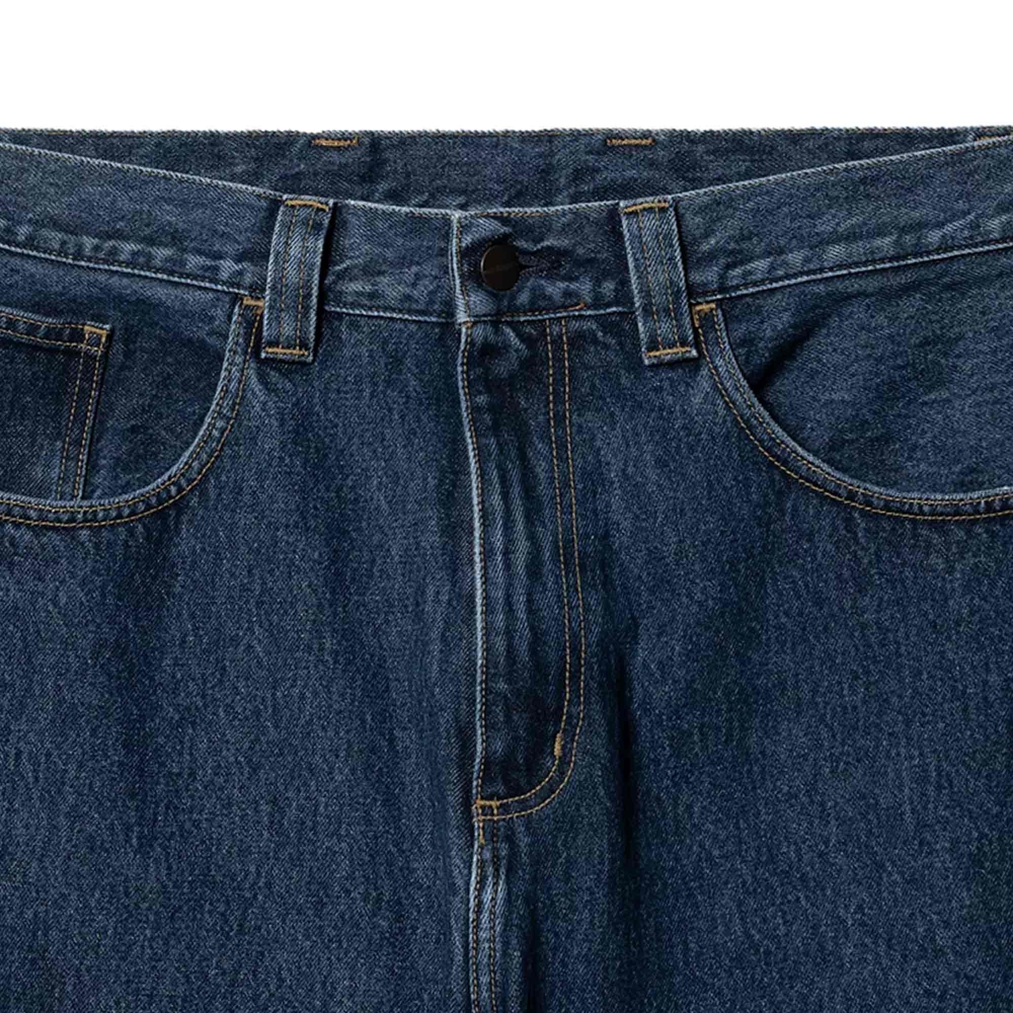 Carhartt WIP Brandon Shorts - Blue Rinsed