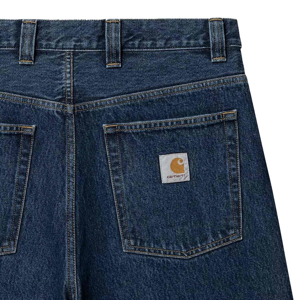 Carhartt WIP Brandon Shorts - Blue Rinsed