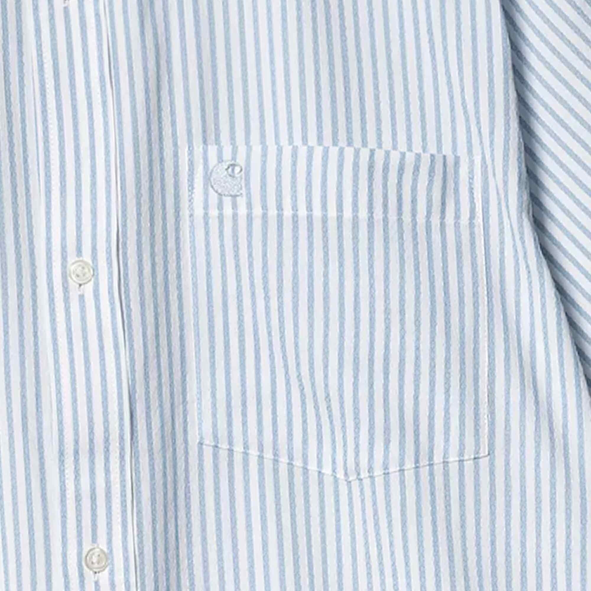 Carhartt WIP Short Sleeve Phelps Shirt - Bluebird