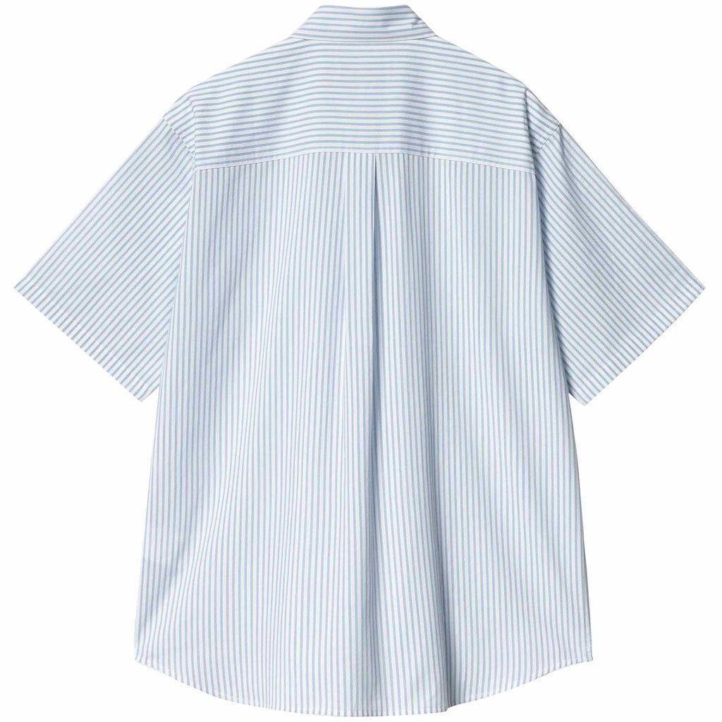 Carhartt WIP Short Sleeve Phelps Shirt - Bluebird