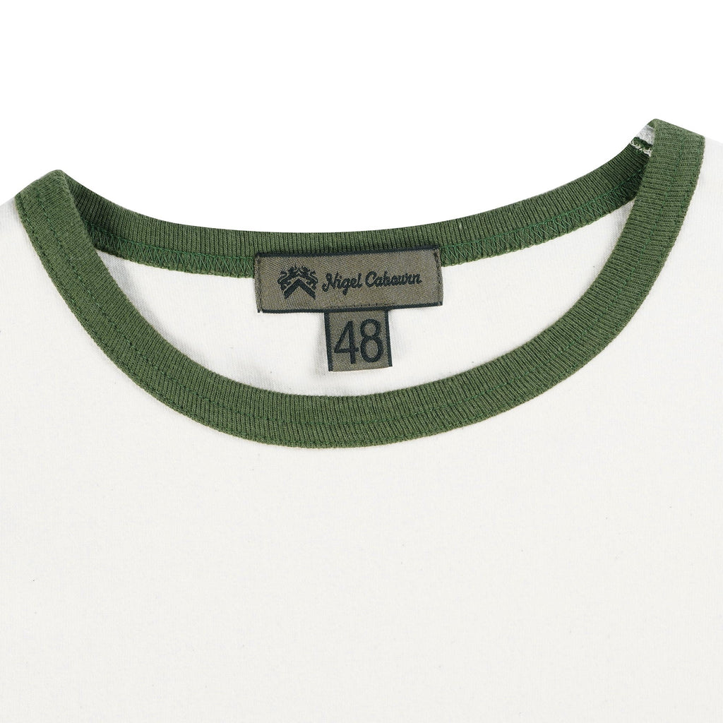 Nigel Cabourn Baseball T-Shirt - Ivory