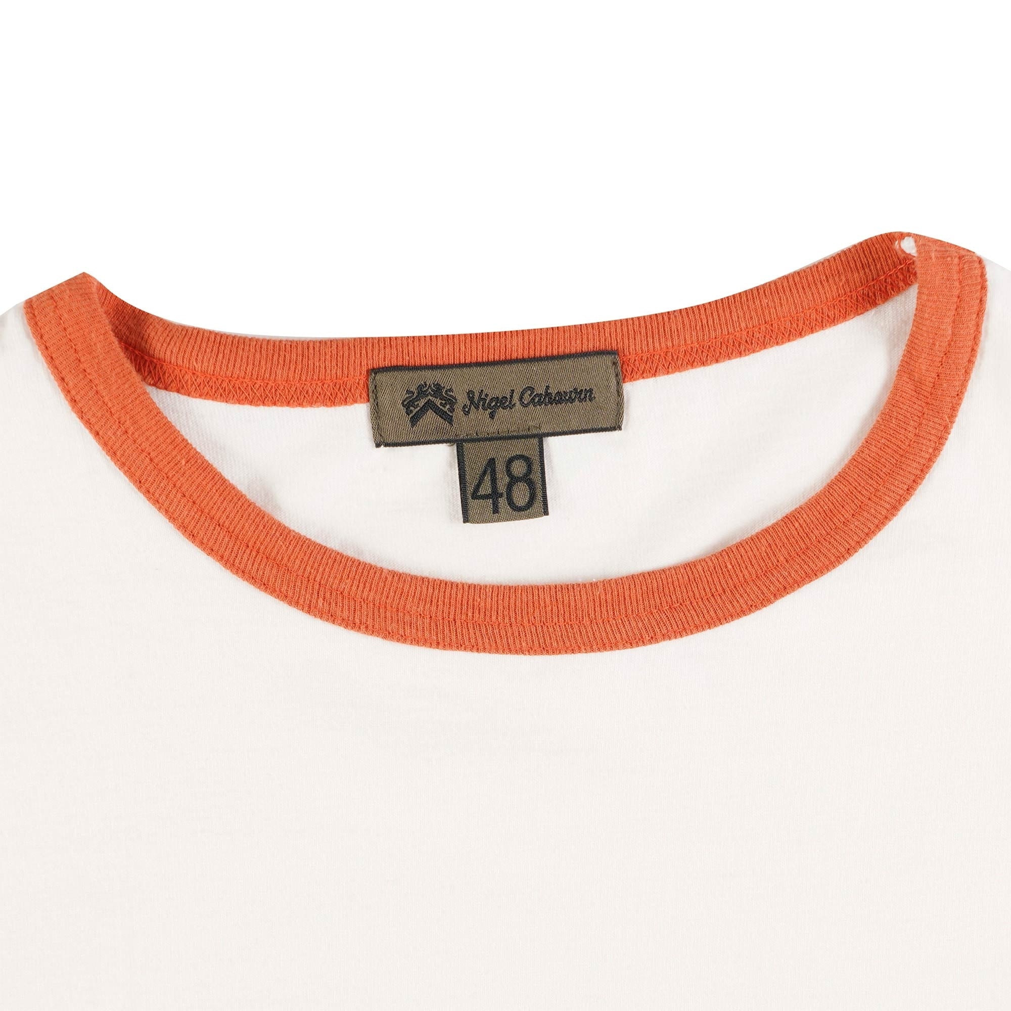 Nigel Cabourn Baseball T-Shirt - Off White