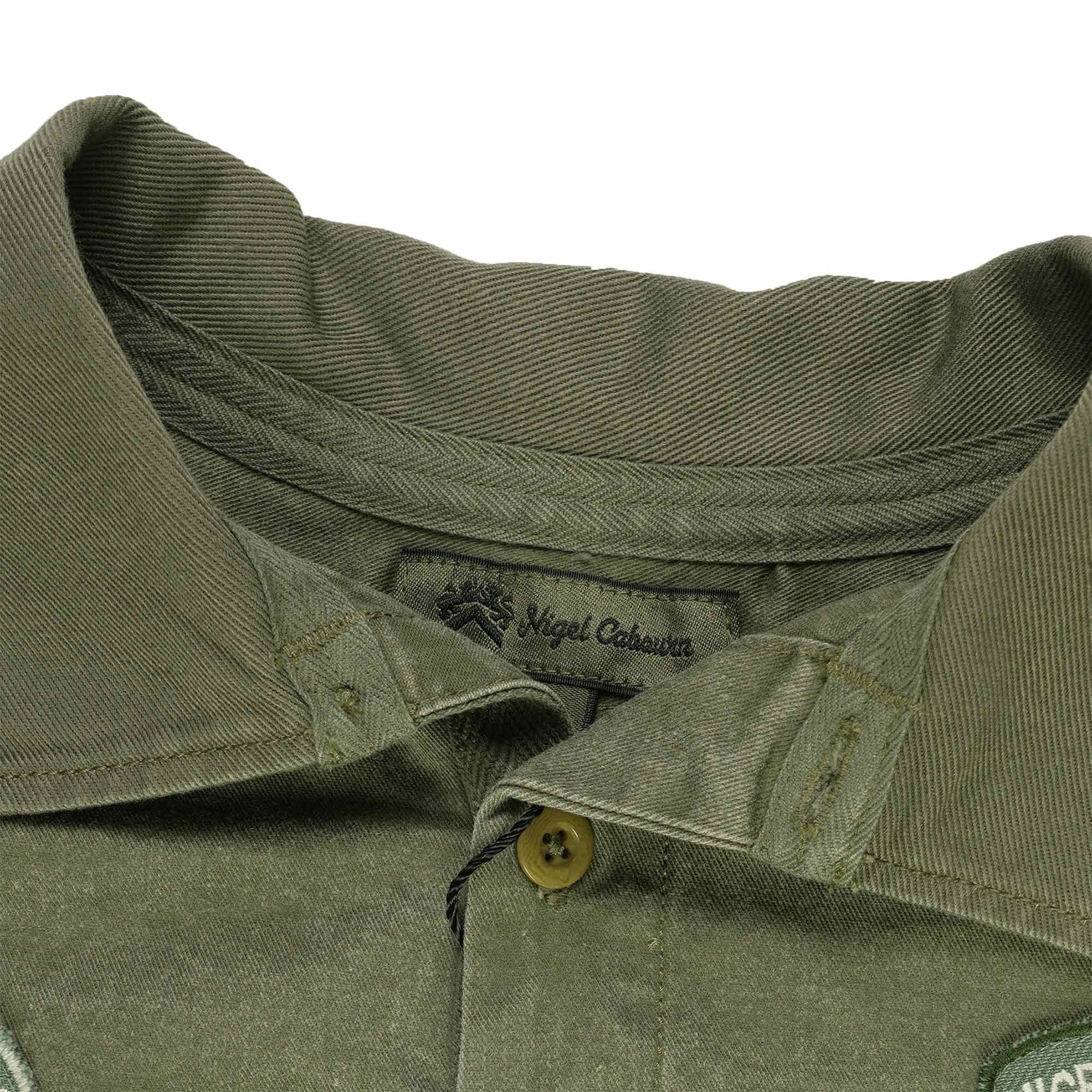 Nigel Cabourn Rugger Shirt - Green