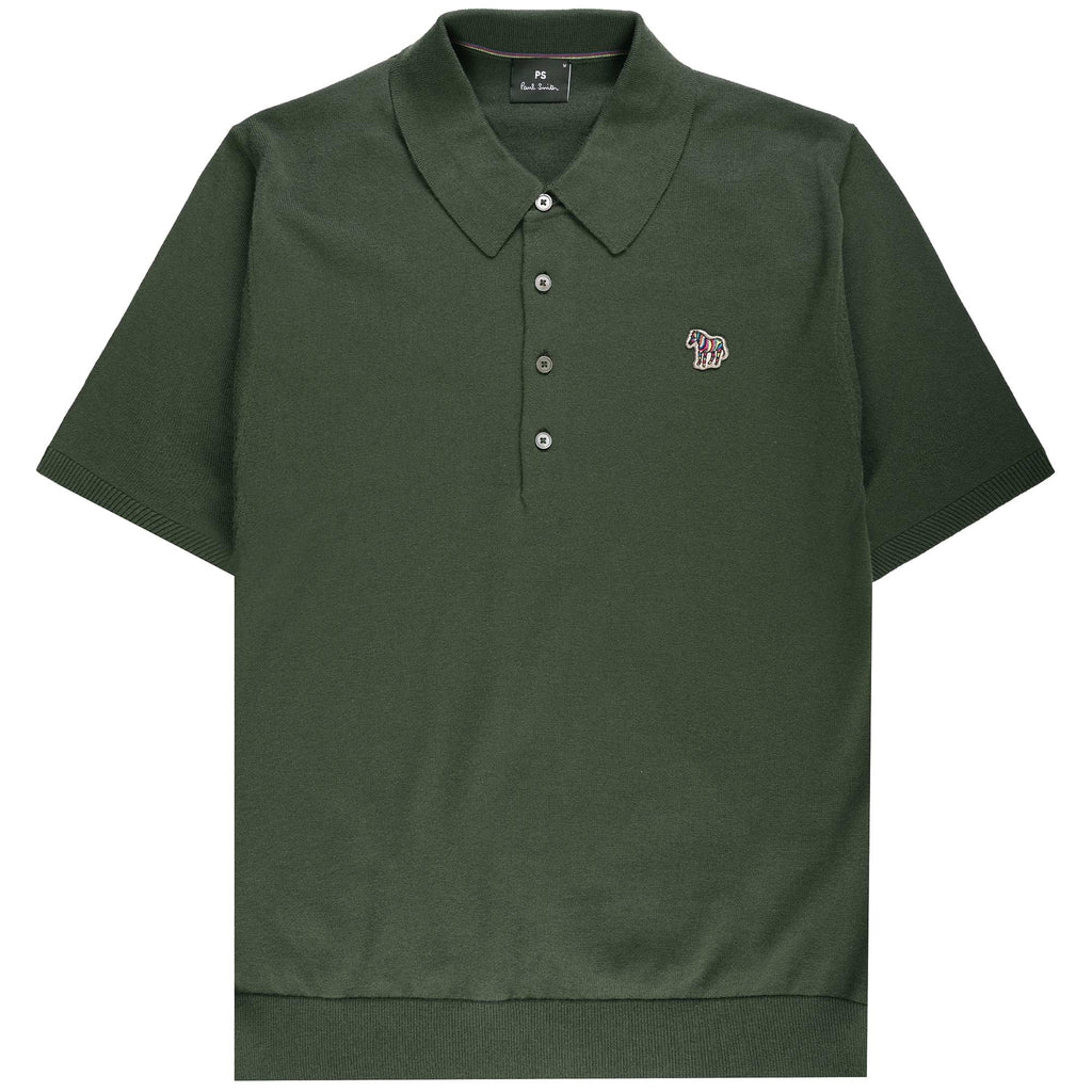 Paul Smith Short Sleeve Polo Shirt - Green