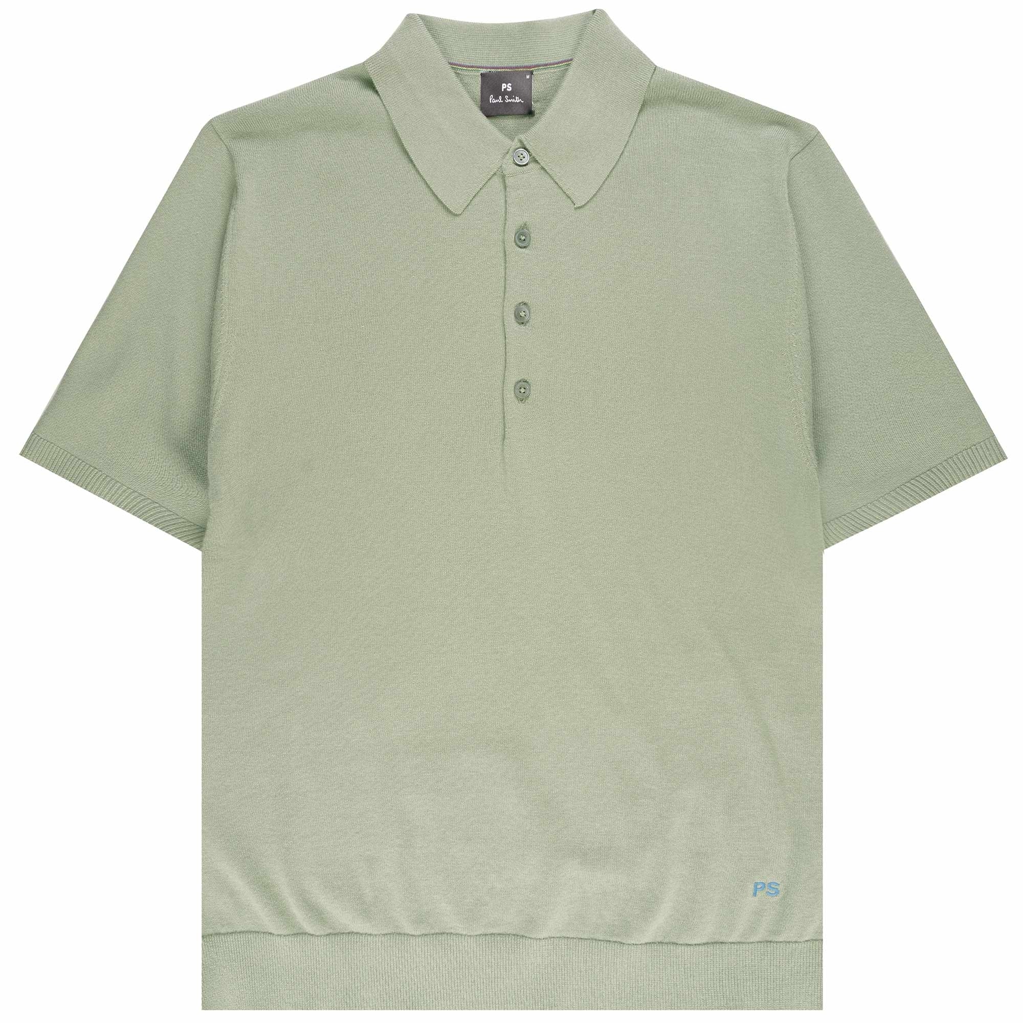 Paul Smith Short Sleeve Polo Shirt - Sage