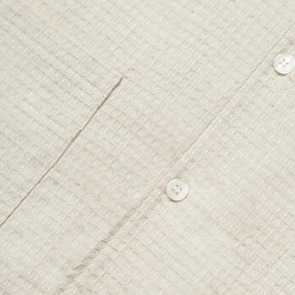 Pompeii Guayabera Shirt - Beige