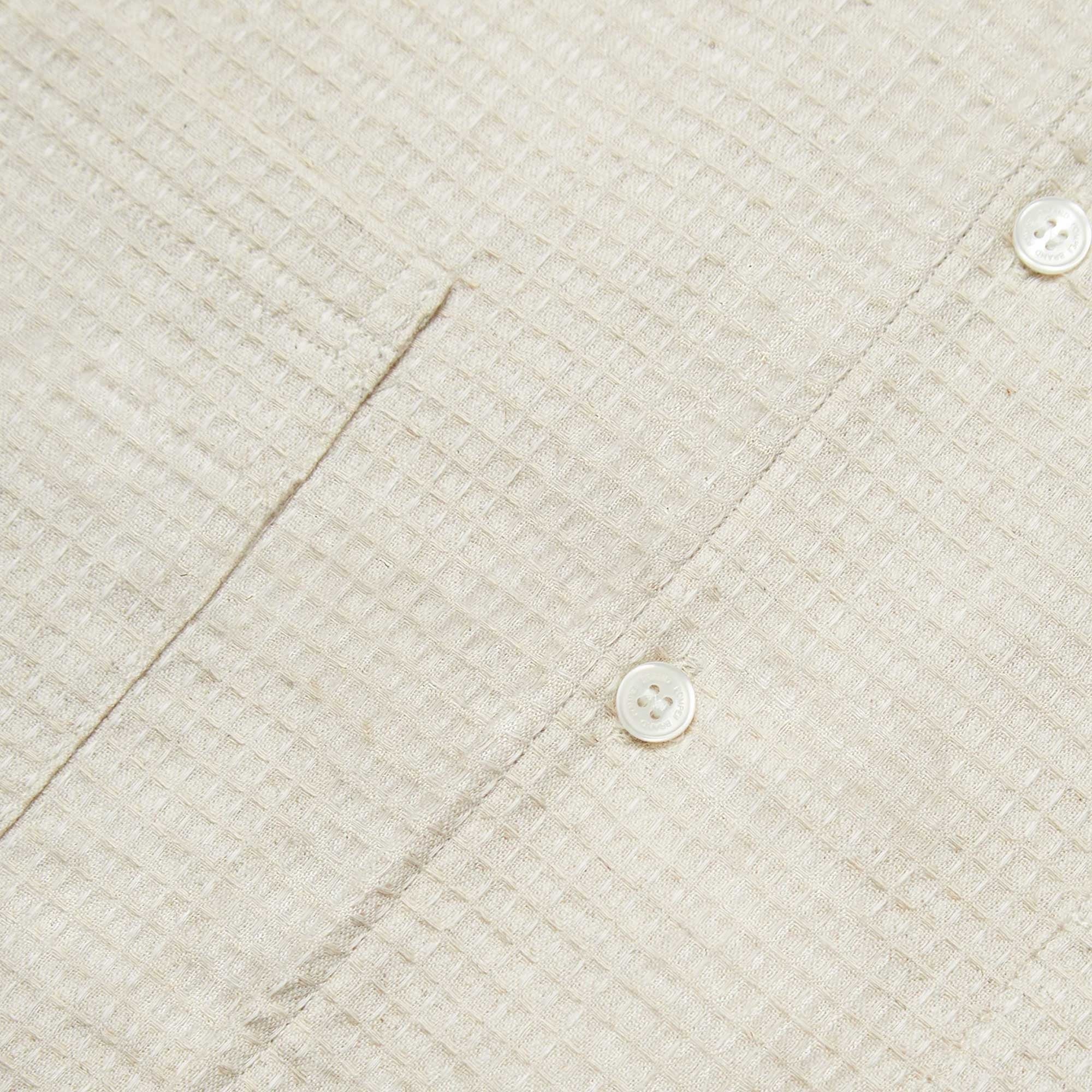 Pompeii Guayabera Shirt - Beige