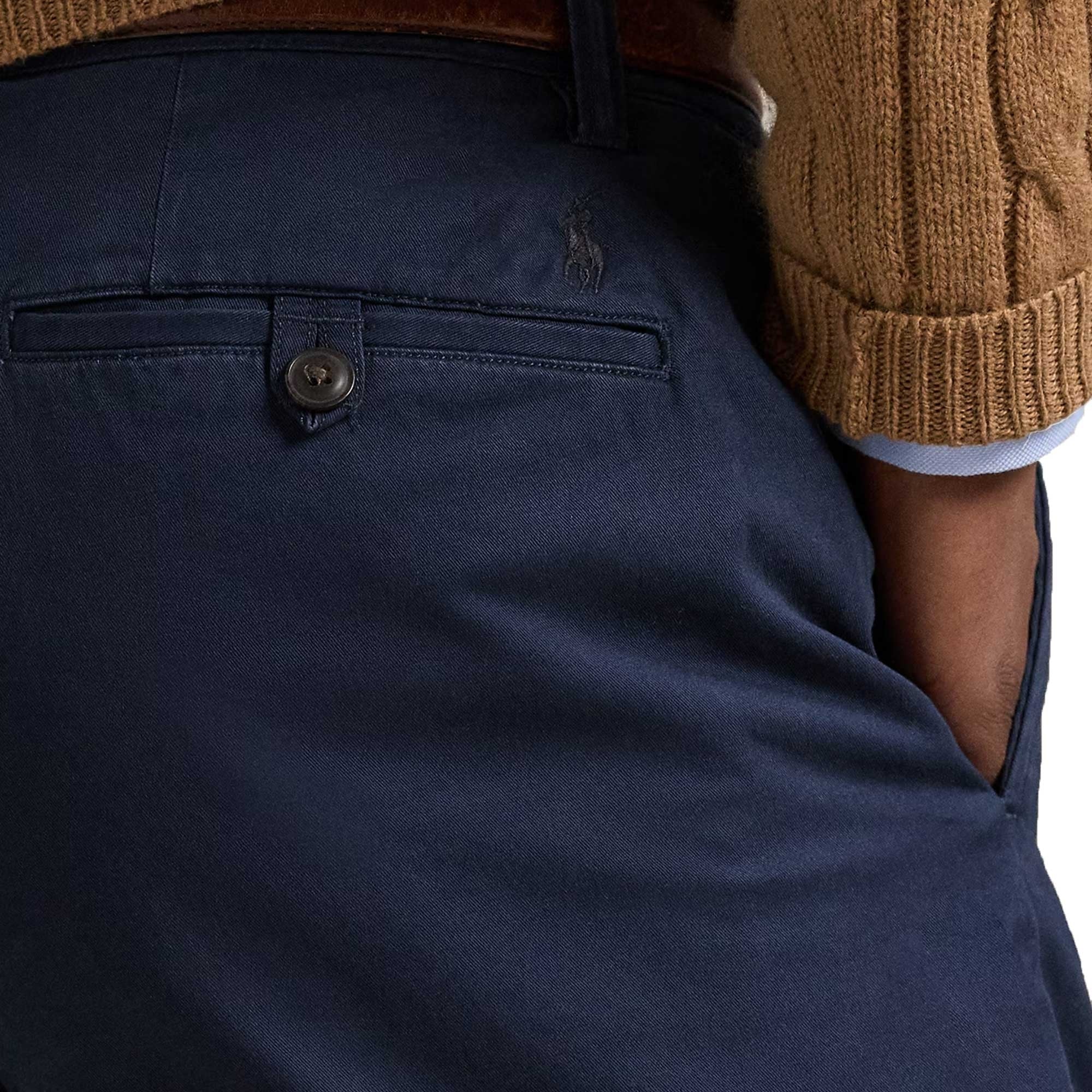 Polo Ralph Lauren Bedford Washed Chino Trousers - Inkwell
