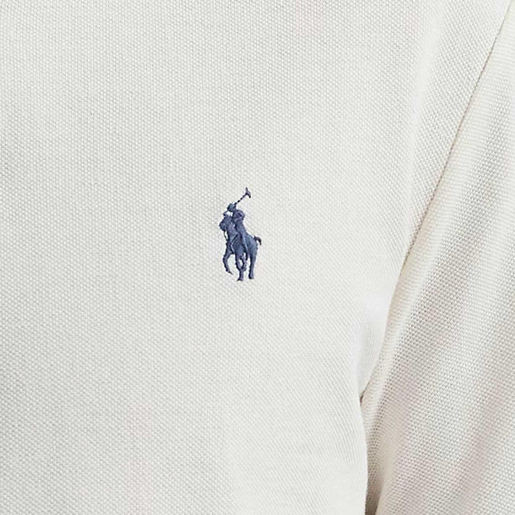 Polo Ralph Lauren The Iconic Mesh Polo Shirt - Pale Cream