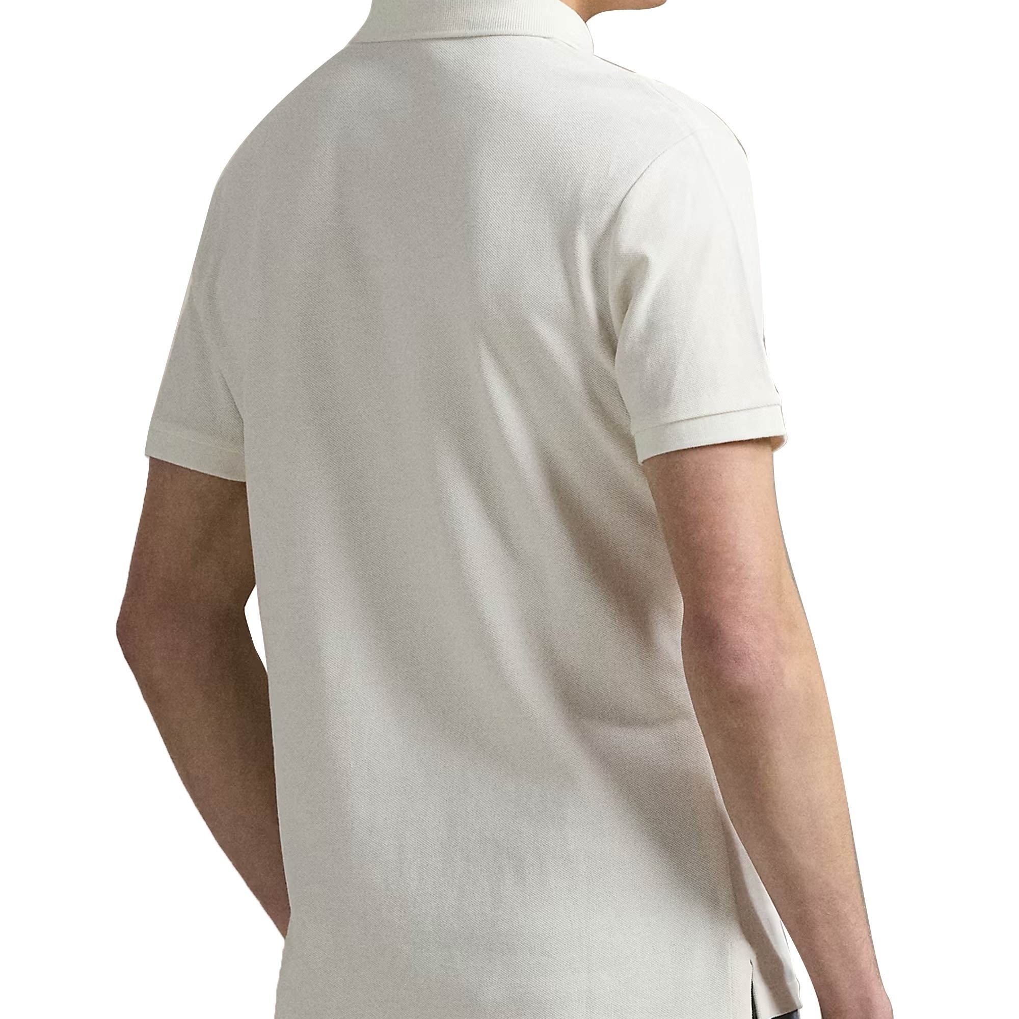 Polo Ralph Lauren The Iconic Mesh Polo Shirt - Pale Cream