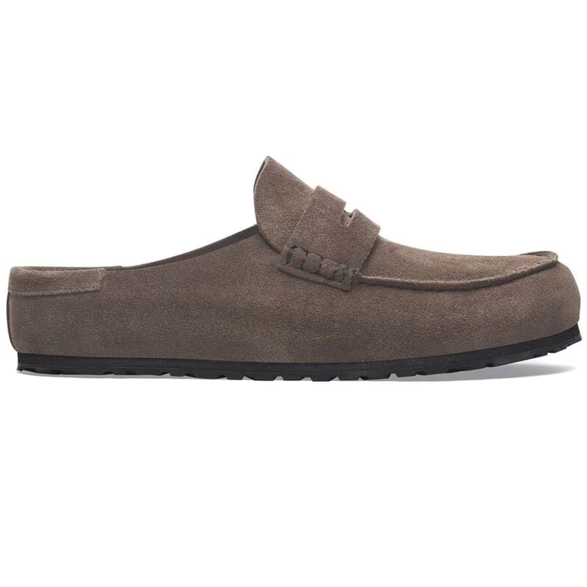 Birkenstock Naples Wrapped Suede - Concrete Gray