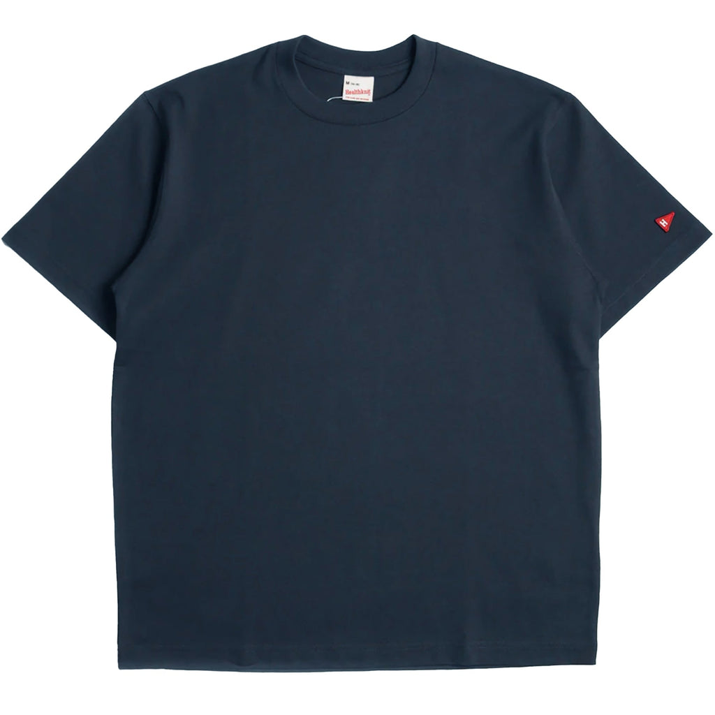 Healthknit Open-End Dry Jersey Crewneck T-Shirt - Navy