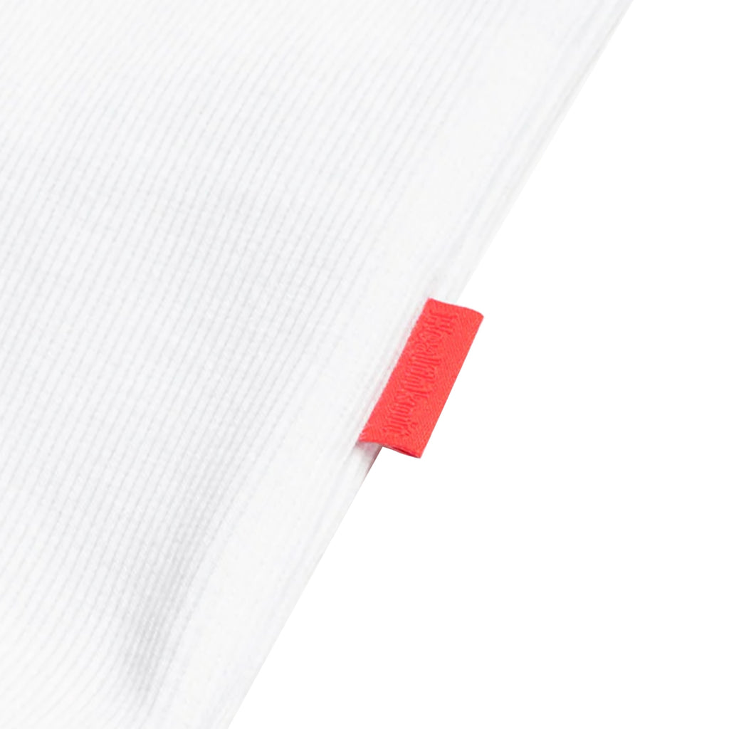 Healthknit Heavyweight Rib Crew T-Shirt - White