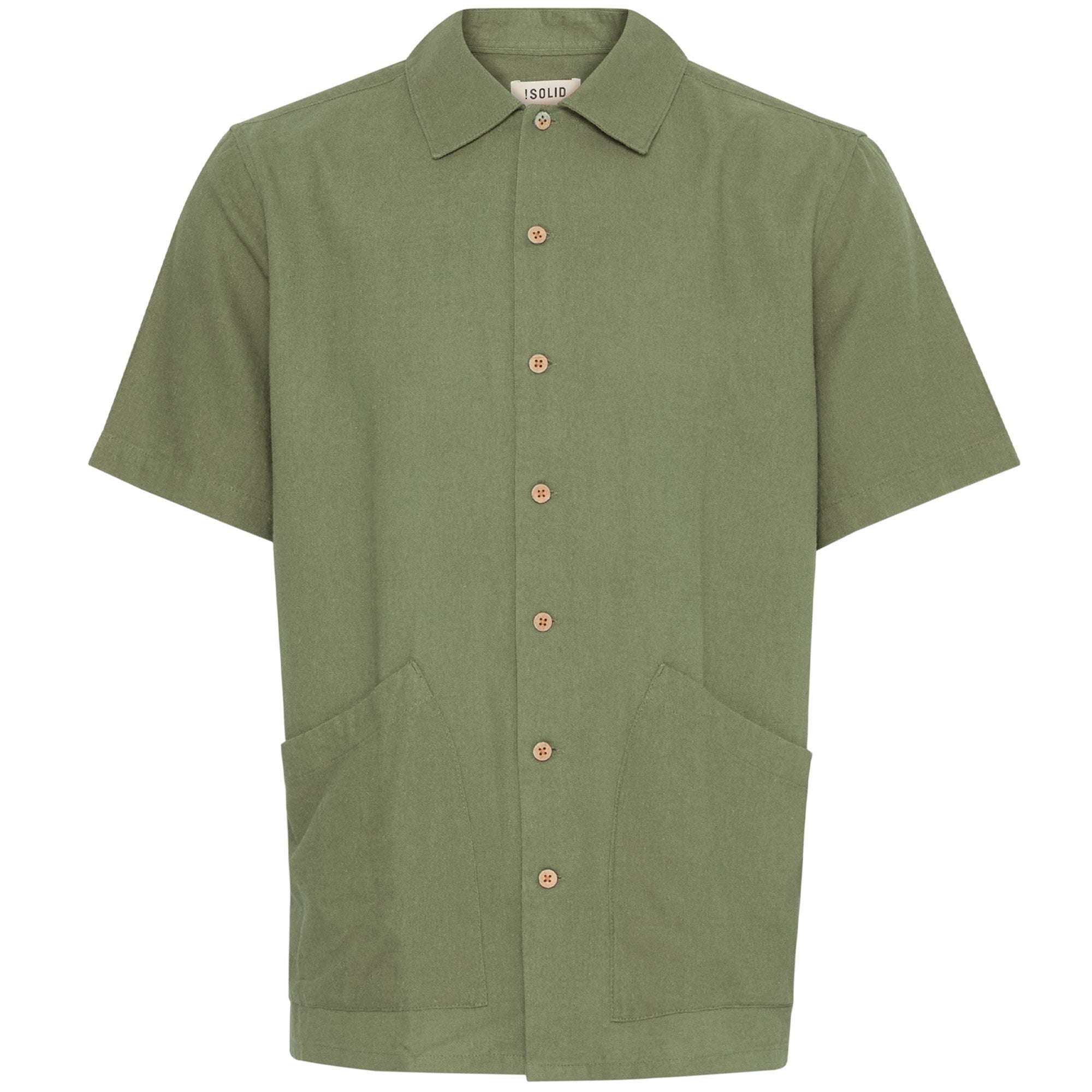 Solid Clothing Allan Pocket Shirt - Khaki