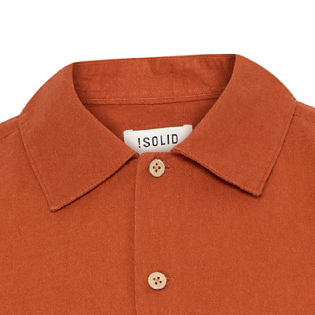 Solid Clothing Allan Pocket Shirt - Rust