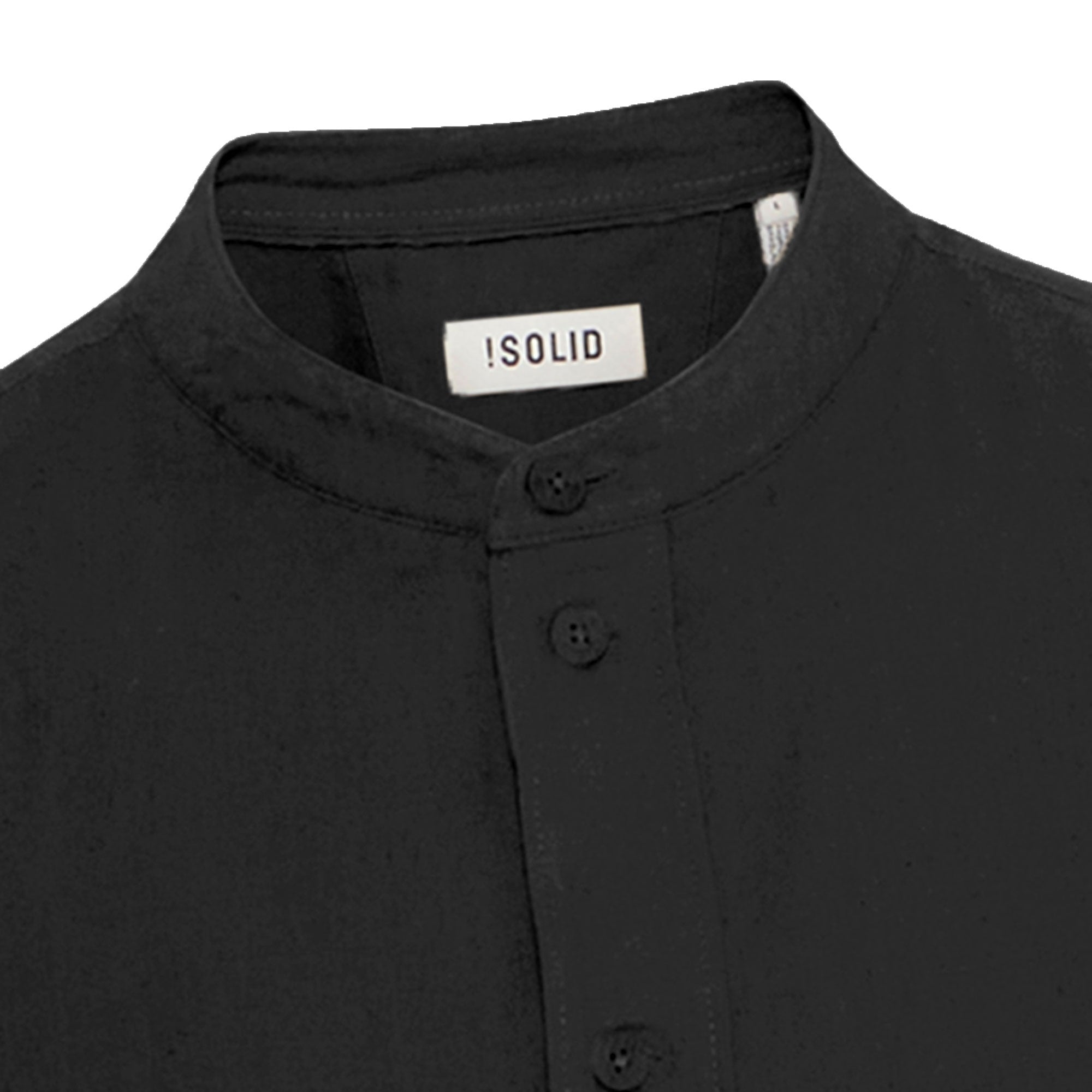 Solid Clothing Allan China Shirt - True Black