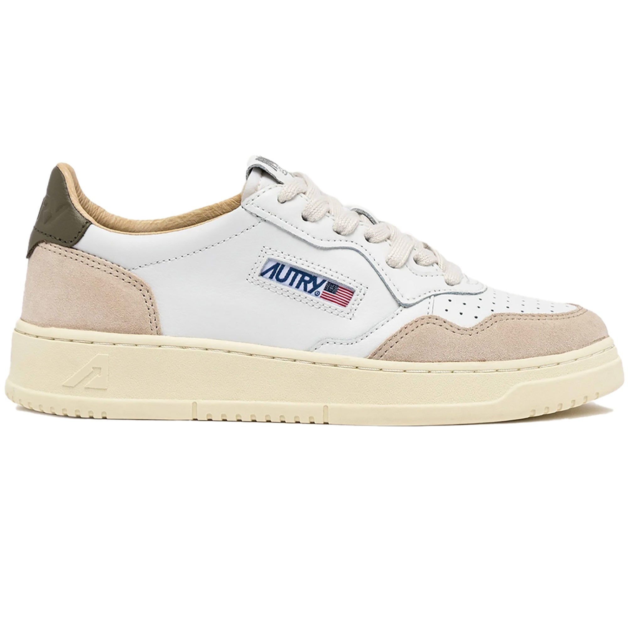 Medalist Low - White/Morel