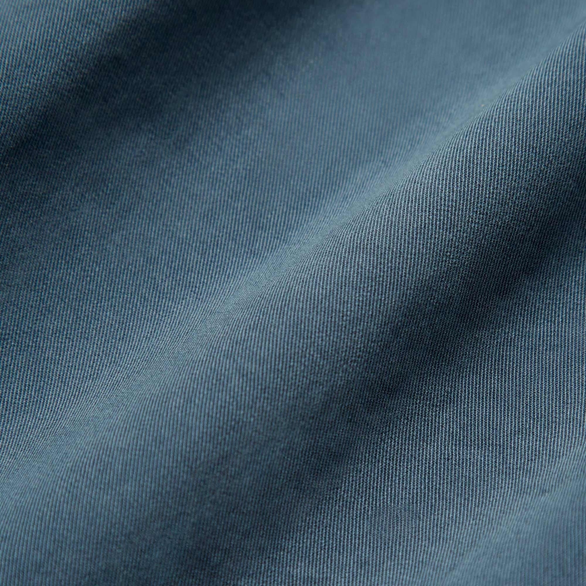 Pompeii Wide Pleated Shorts - Steel Blue