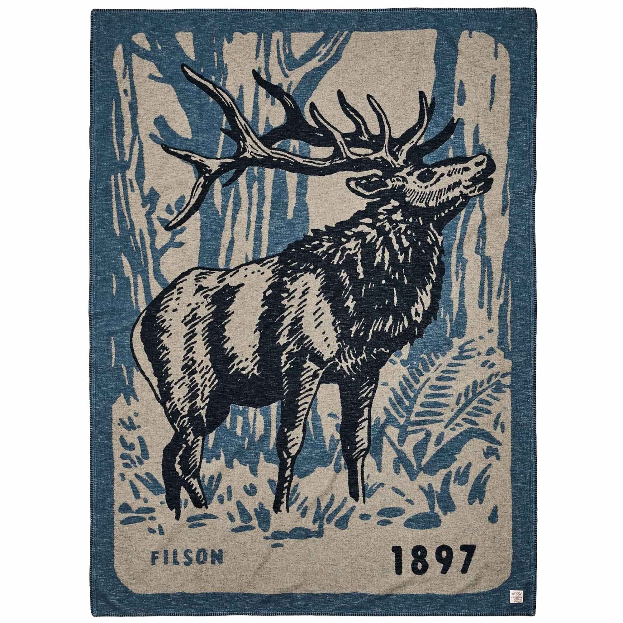 Filson Cotton Blanket - Blue