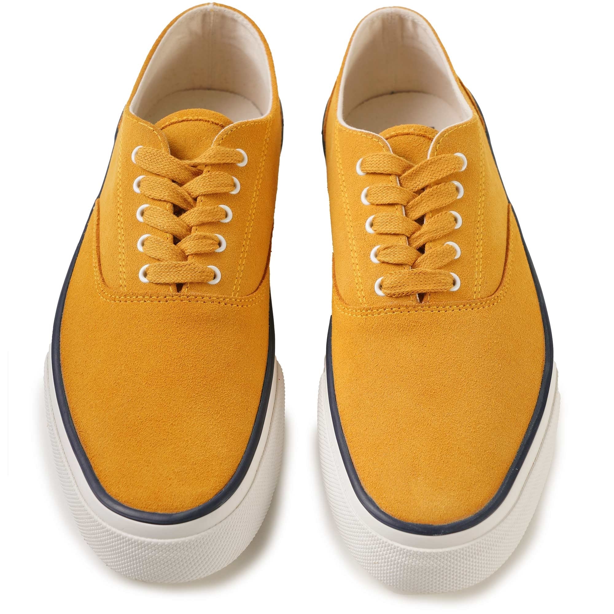Mr Fliks Shoes Redondo Suede Canvas - Banana