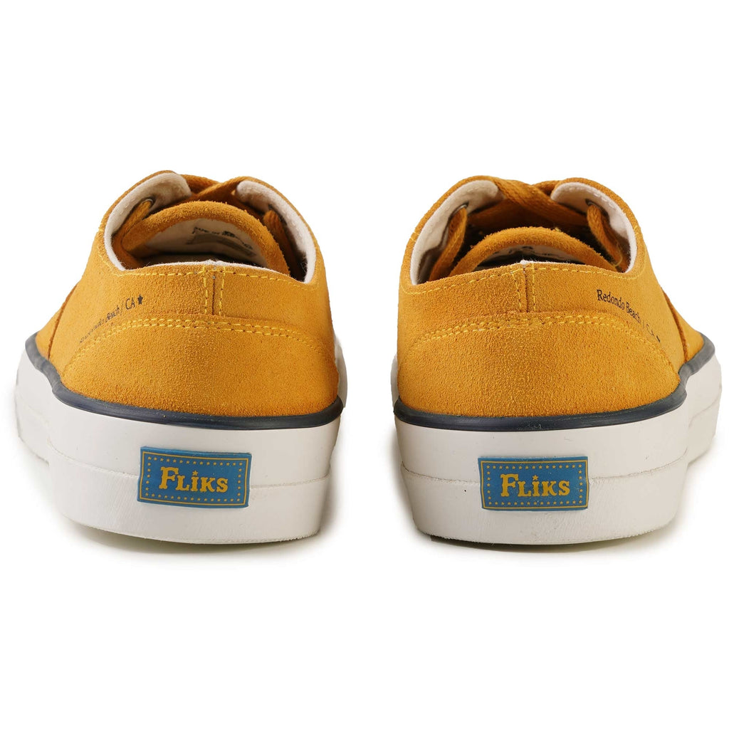Mr Fliks Shoes Redondo Suede Canvas - Banana