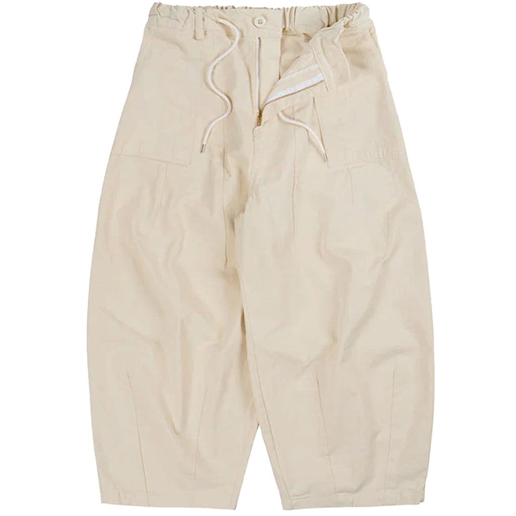 FrizmWORKS Twill Balloon Pants - Ivory