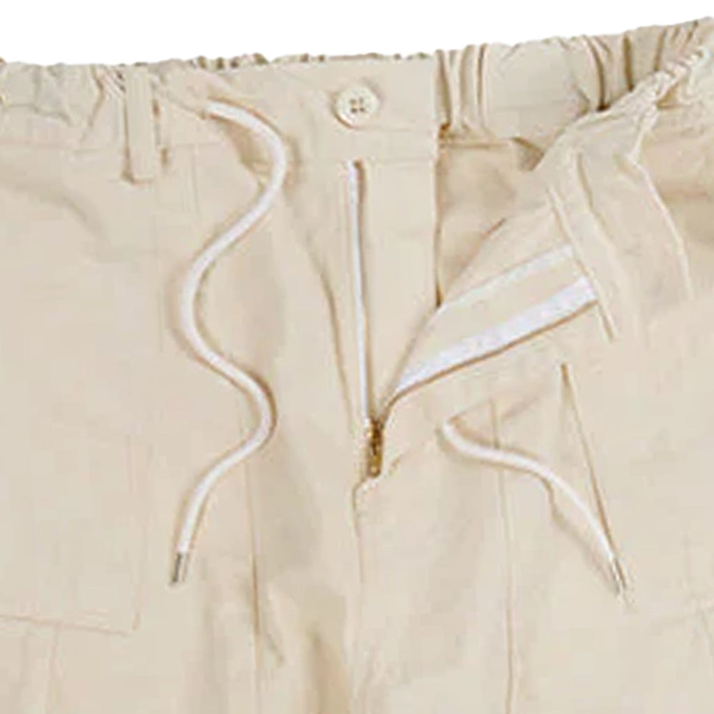 FrizmWORKS Twill Balloon Pants - Ivory
