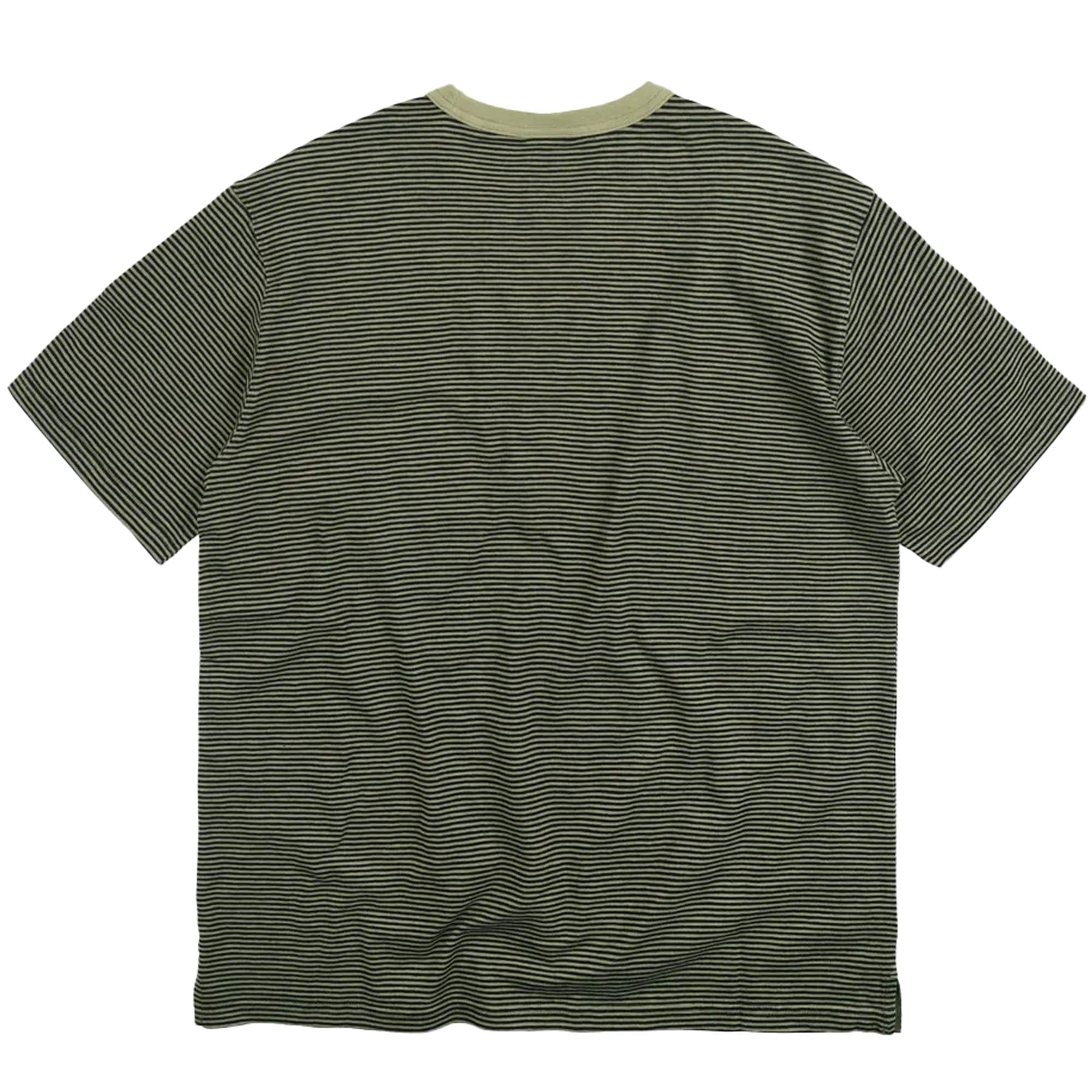 FrizmWORKS Thin Stripe Half T-Shirt - Olive