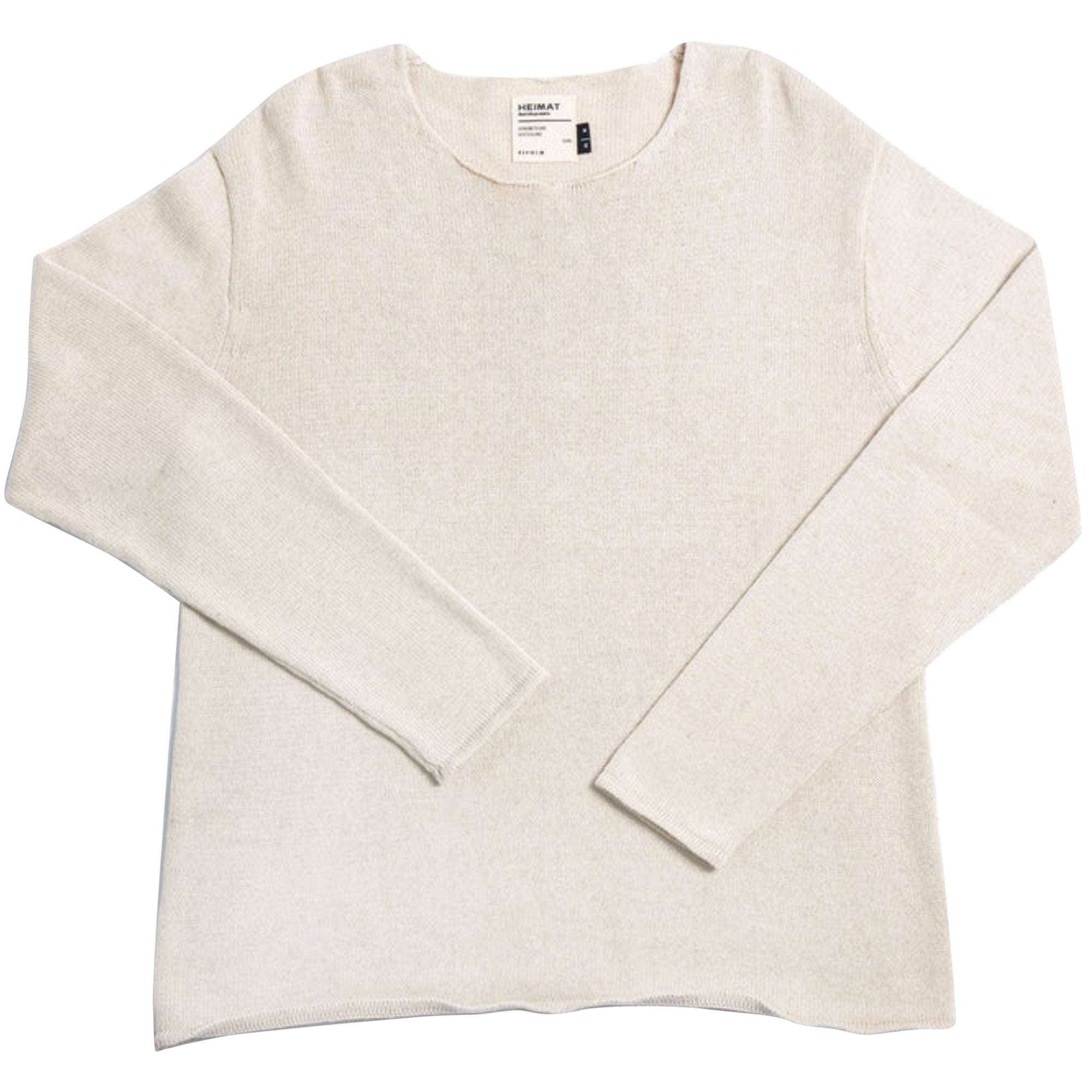 Heimat Cotton Linen Harbour Sweater - Seashell