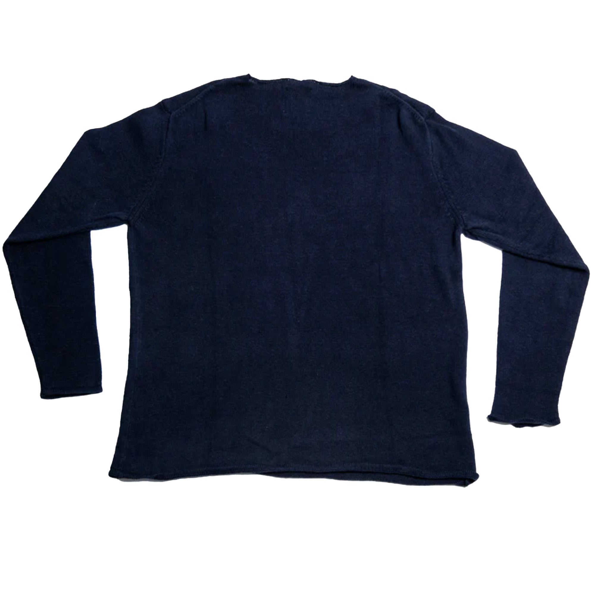 Heimat Cotton Linen Harbour Sweater - Ink