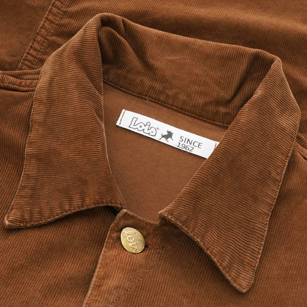 Tejana Thin Cord Jacket - Brown