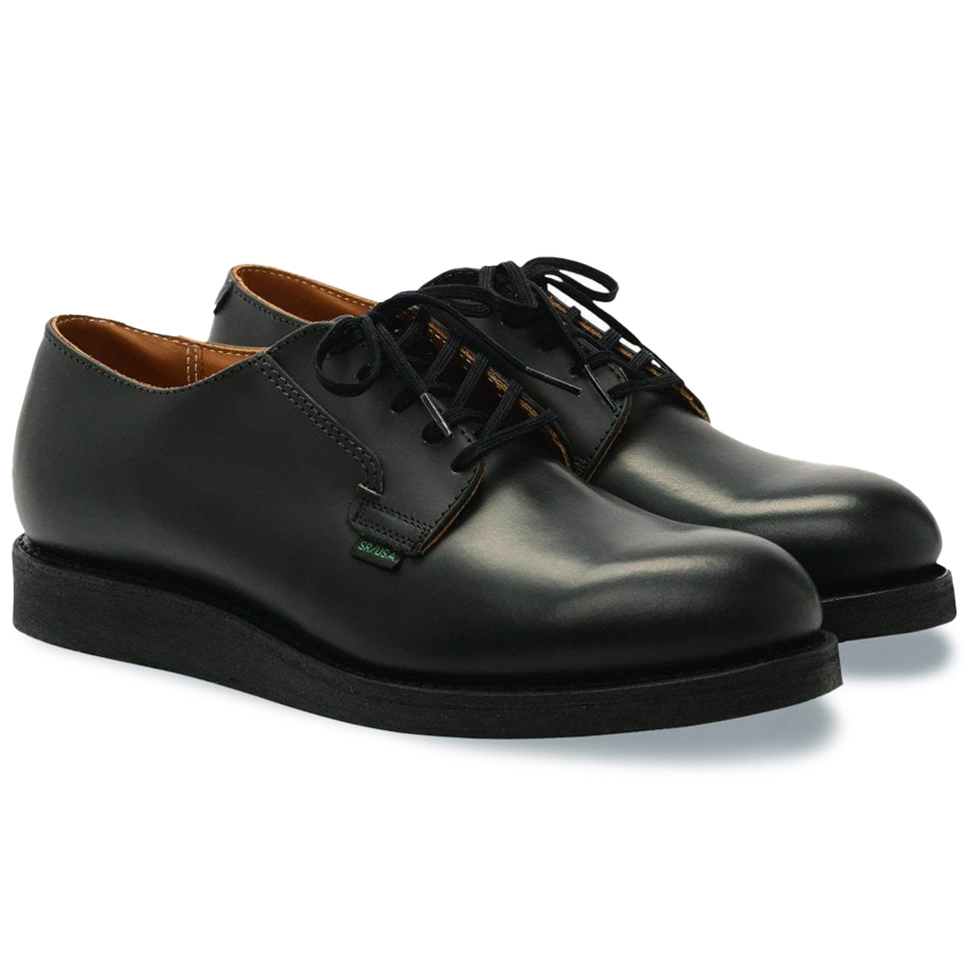 101 Postman Oxford Shoes - Black