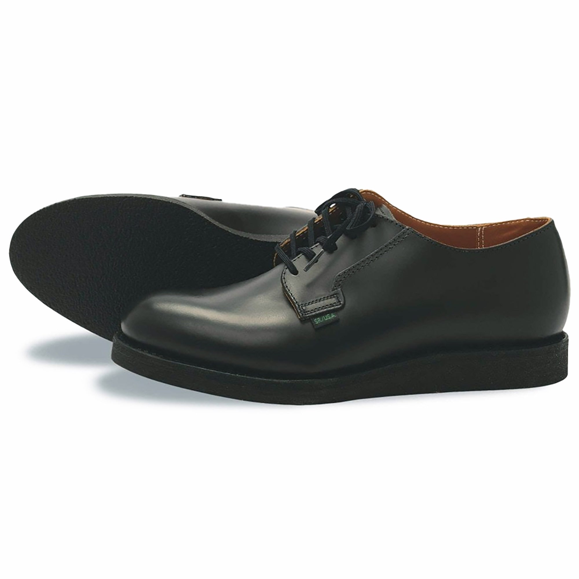 101 Postman Oxford Shoes - Black